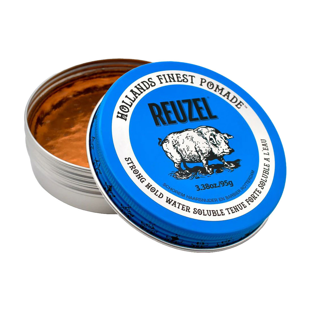 Помада для укладання волосся Reuzel Blue Strong Hold Water Soluble Pomade, 95 г